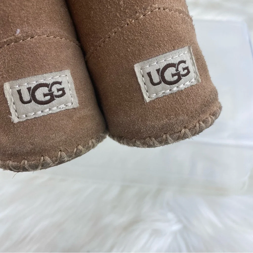 UGG CADEN  SUEDE CHESTNUT BOOTS SIZE 04/05
